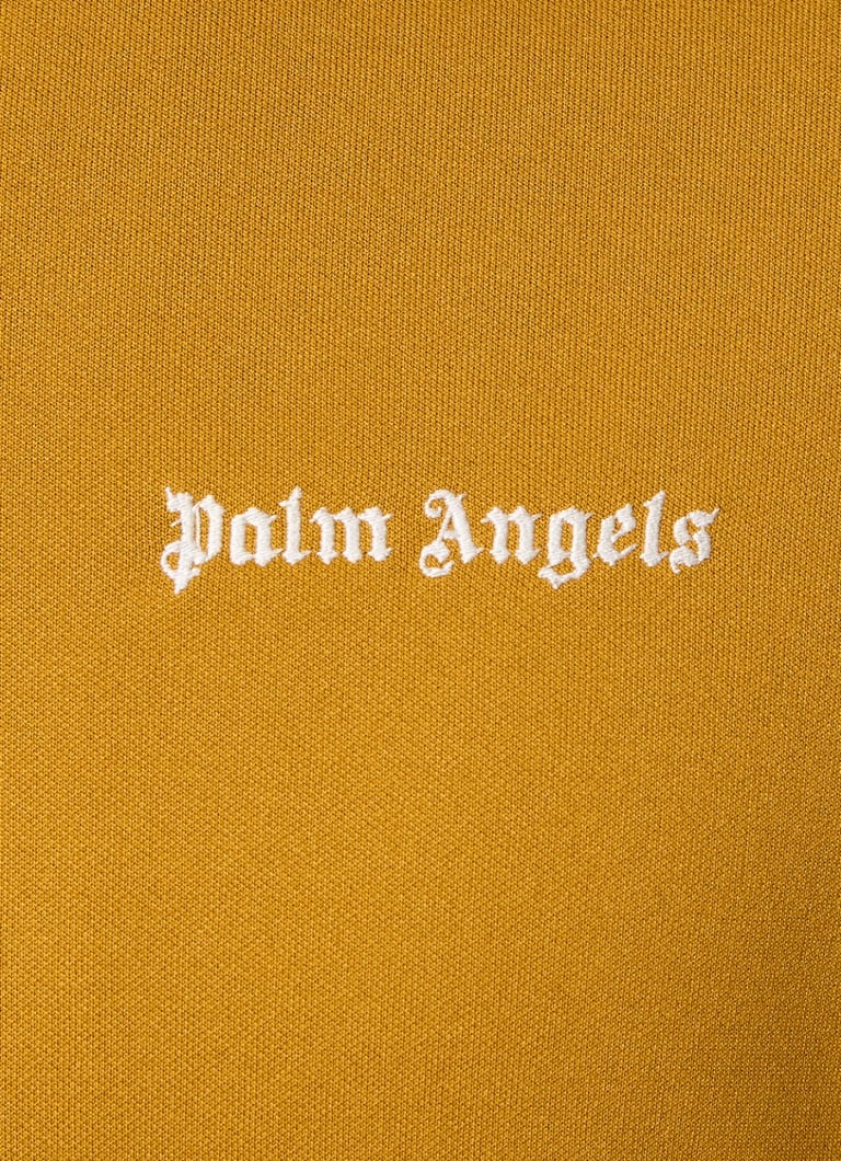 Jachetă de trening Palm Angels cu logo și buzunare cu fermoar.