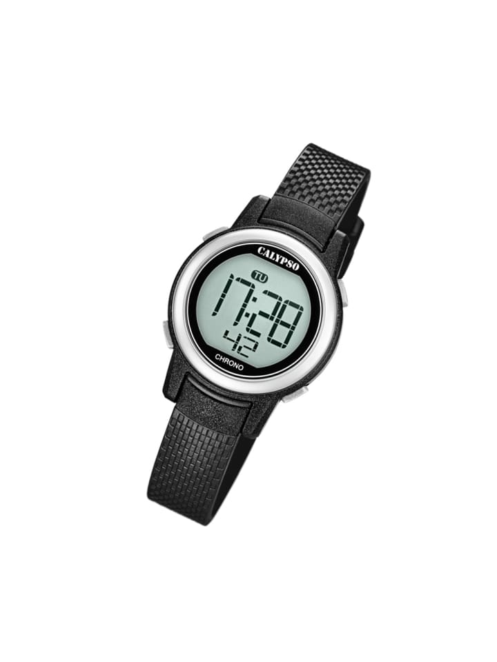 Calypso Digital-Armbanduhr Calypso Junior schwarz klein (ca. 29mm) günstig kaufen onesize