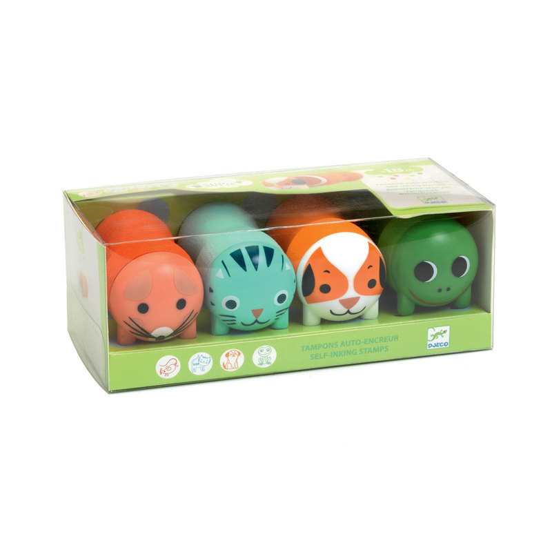Tampons des petites mains Animaux du jardin Djeco