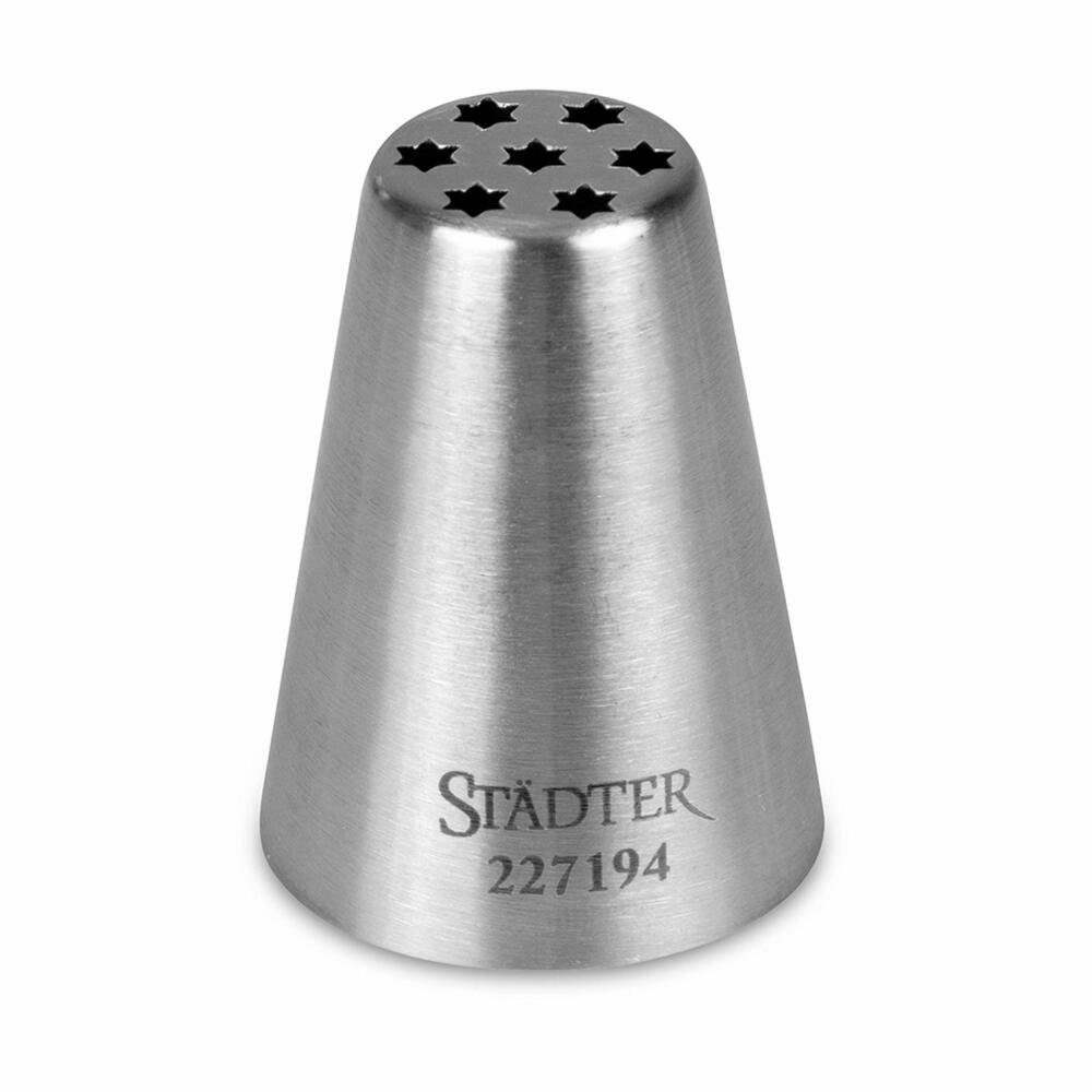 STÄDTER Spritzbeutel Fine Line Blütenstempeltülle 6 x 4 mm