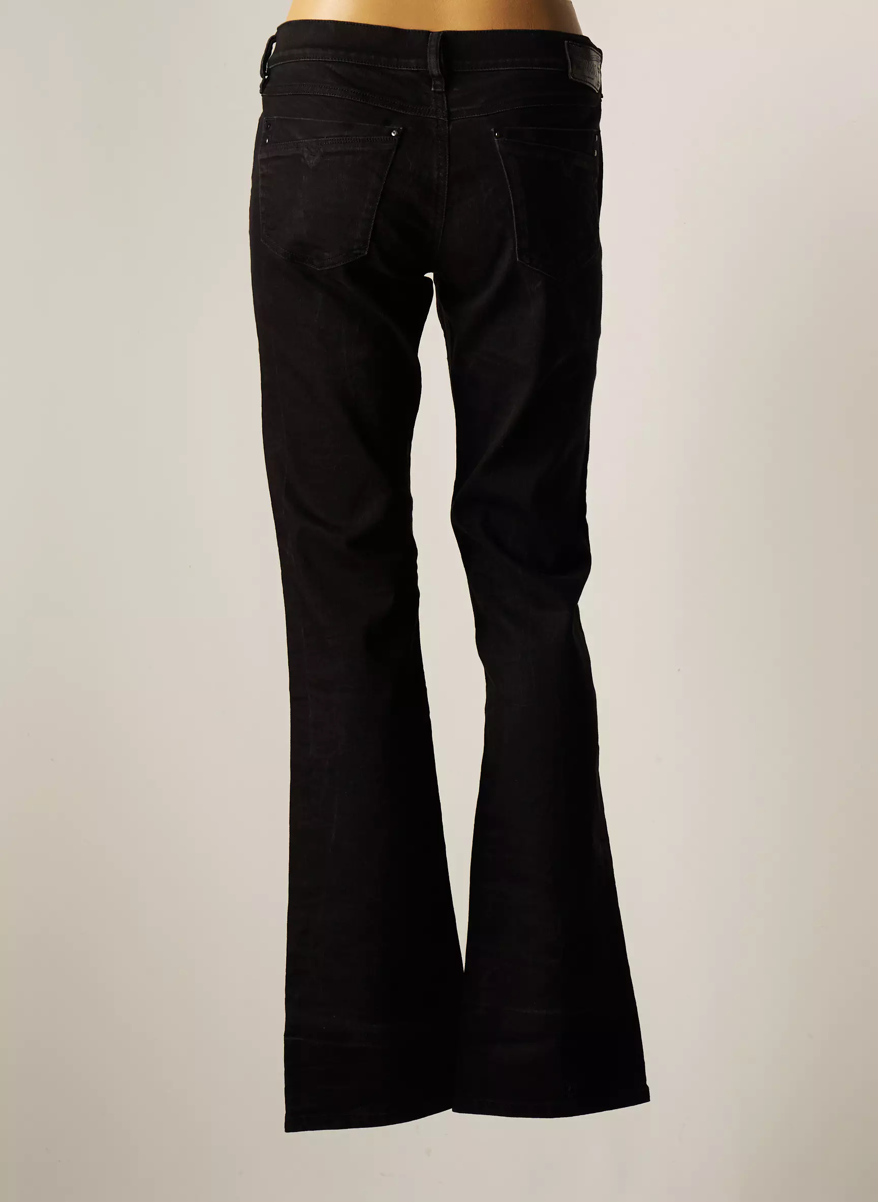 Diesel Jean Flare Femme couleur noir