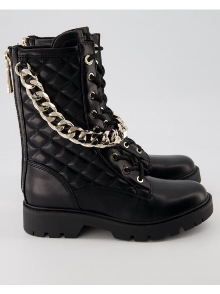 Guess Schnürstiefeletten in Schwarz günstig kaufen