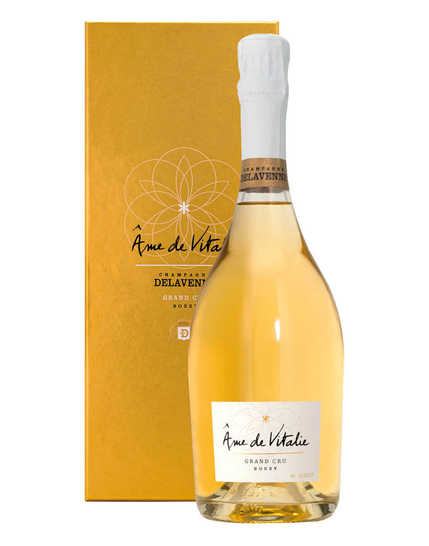 Champagne AOC Grand Cru Bouzy Brut Solera Ȃme de Vitalie Delavenne 0,75 ℓ, En Étui