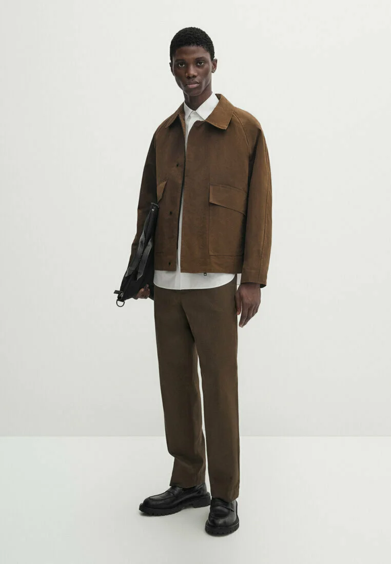 Massimo Dutti STUDIO WIDE FIT - Pantalones