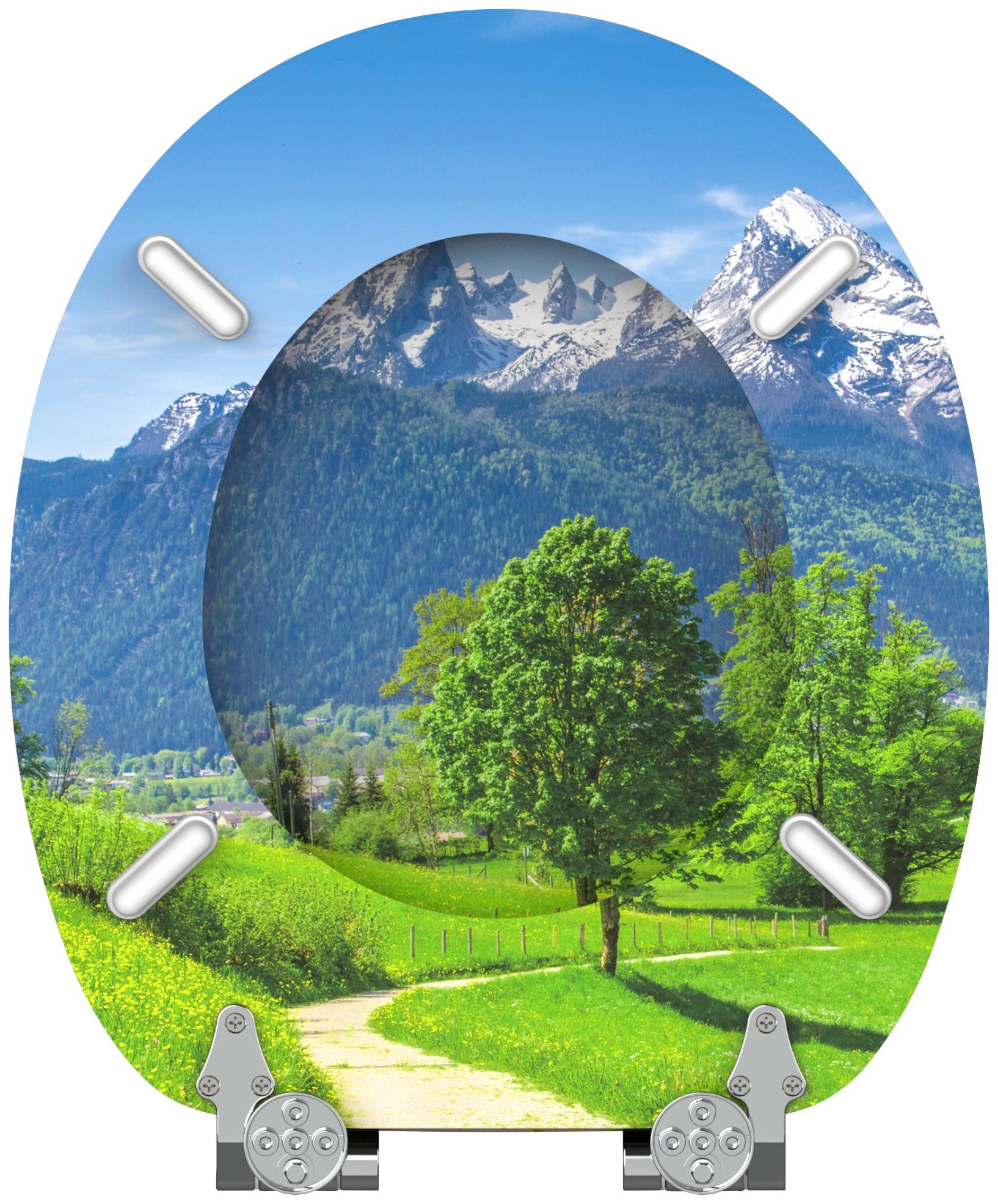 Sanilo WC-Sitz Alpen, mit Absenkautomatik