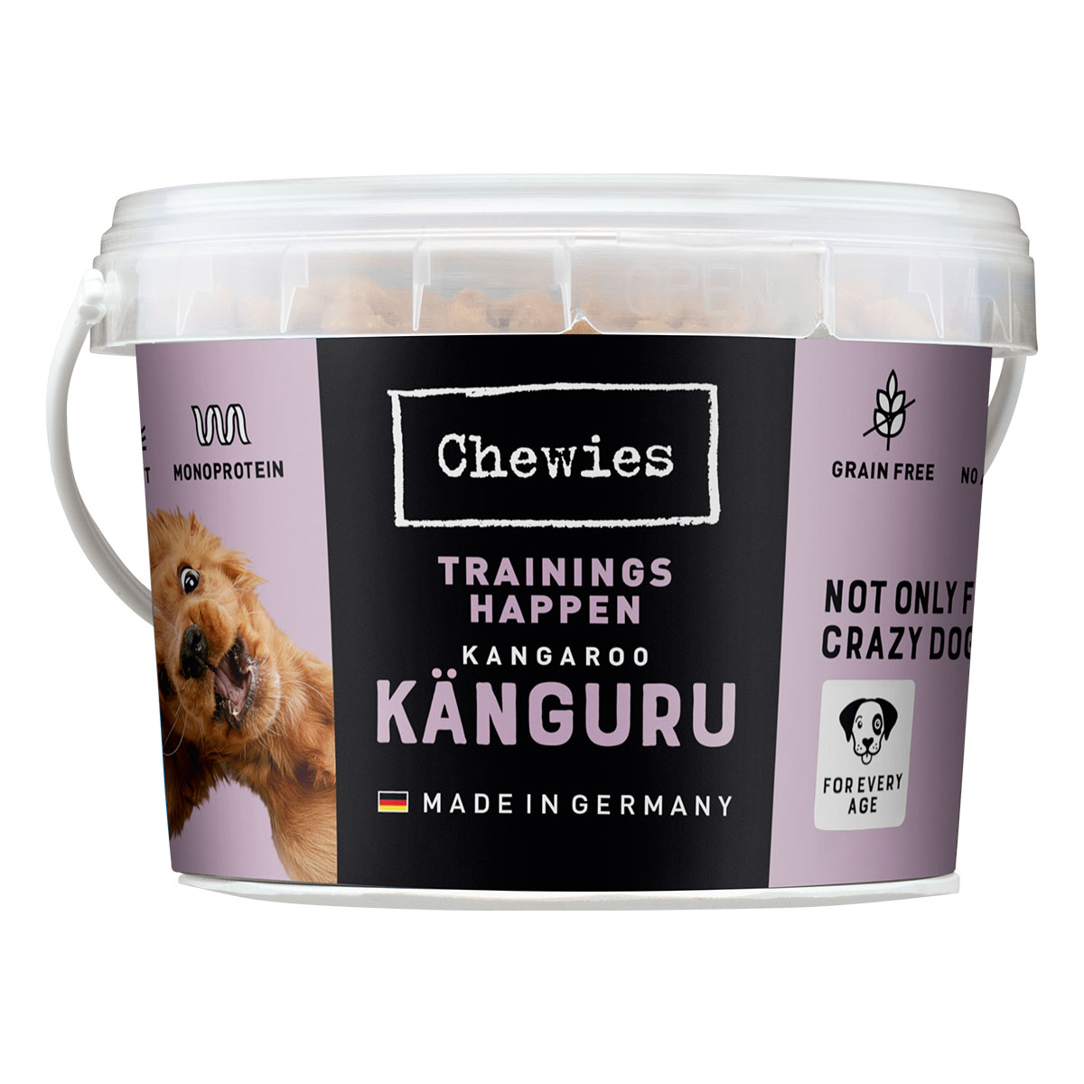 Chewies Hundesnack Trainings-Happen Känguru 300g bei ZooRoyal