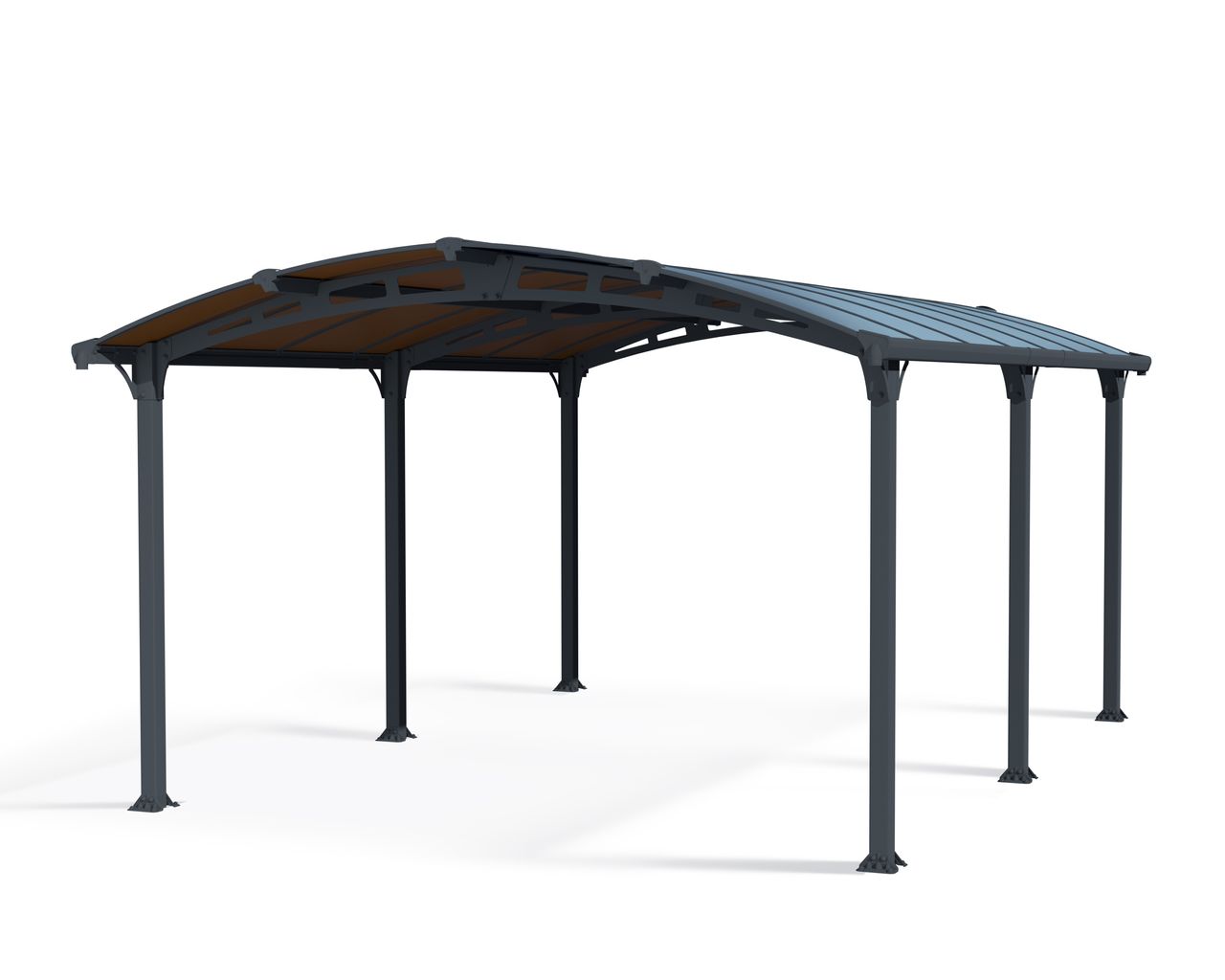 Canopia by Palram Carport Arcadia 507 x 359 cm Anthrazit