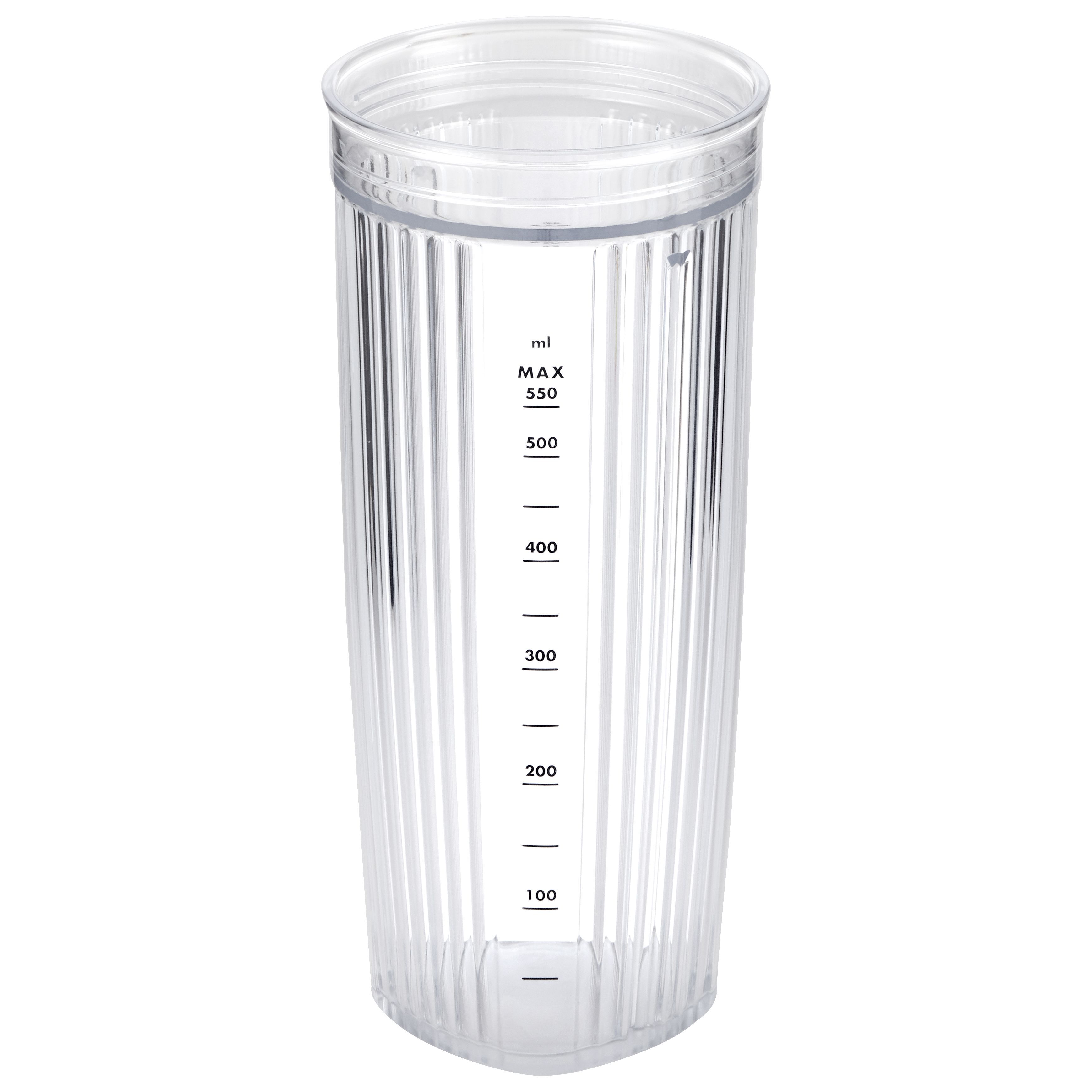 Standmixer Zubehör Set inklusive Vakuumdeckel 550 ml, Weiß