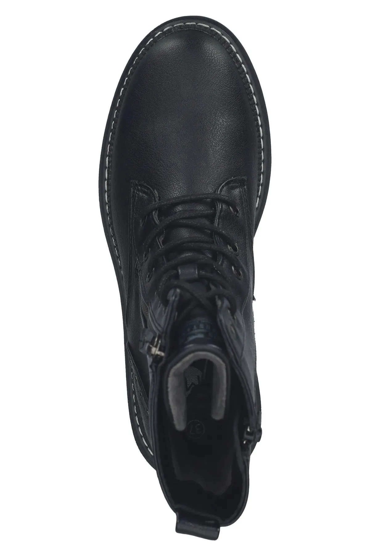 Mustang  Stiefelette - Schwarz - Blockabsatz