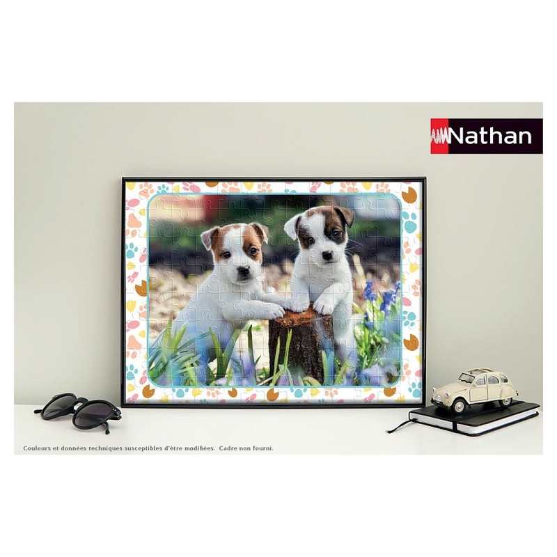 Puzzle les petits jack russell 100 pièces