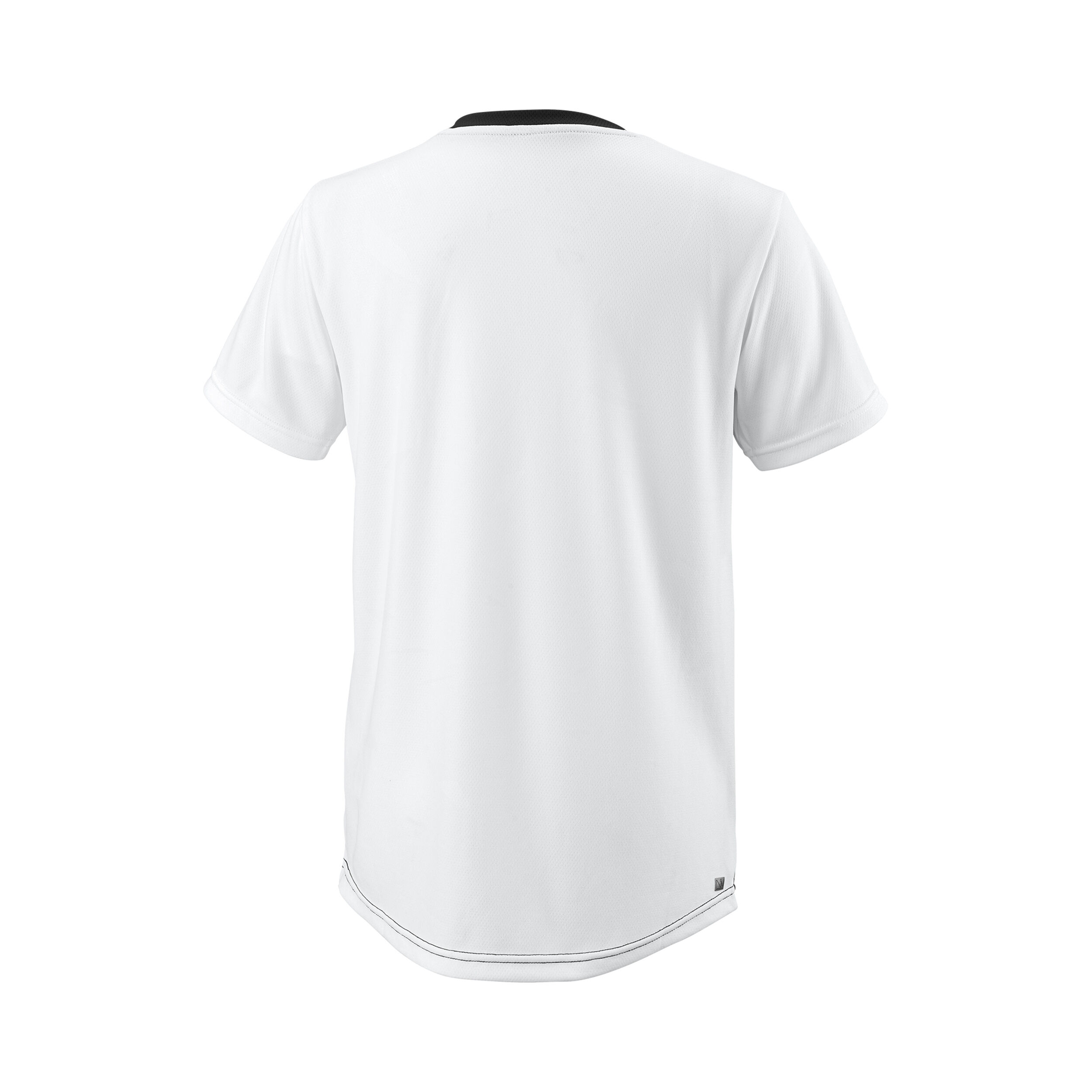 Team T-Shirt Jungen - Schwarz, Weiß