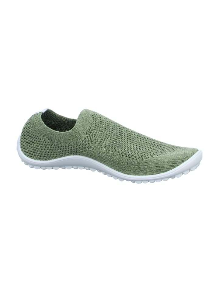 Leguano Sportliche Slipper in Grün günstig kaufen