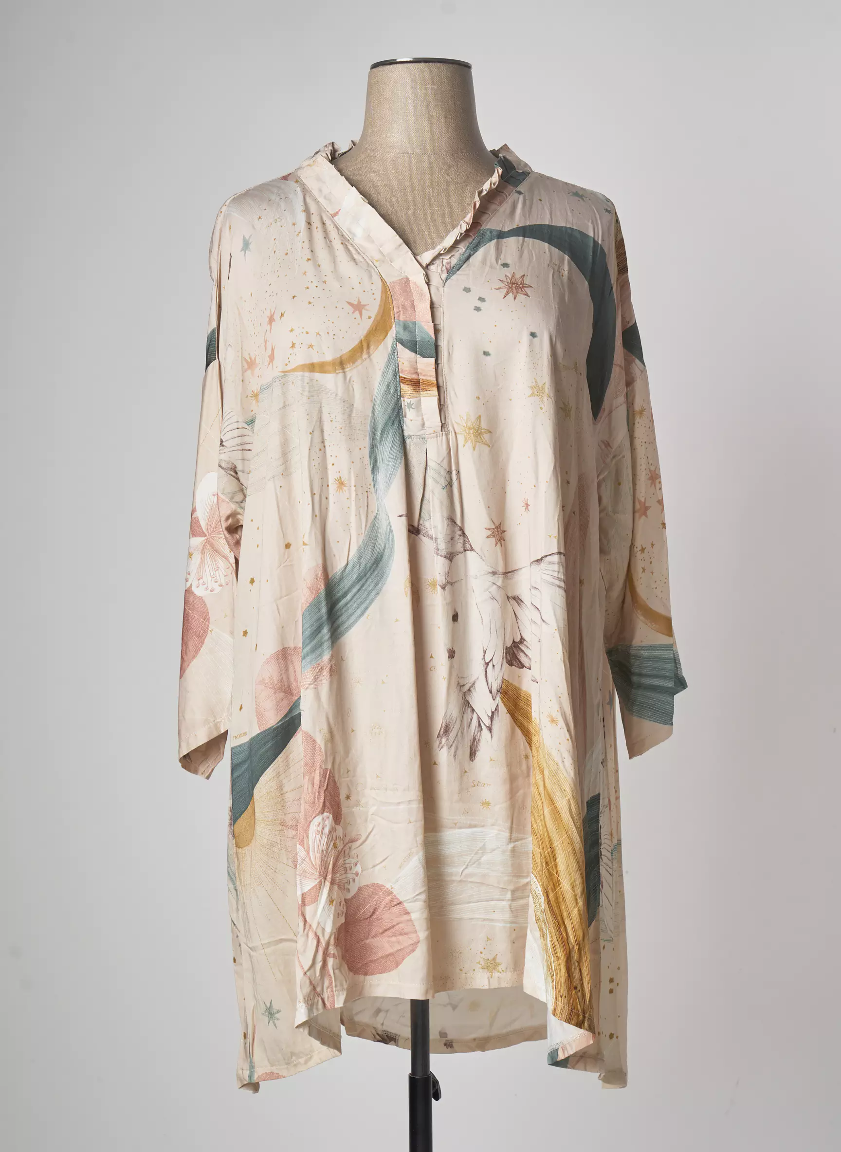Tendance Unique Robes Mi Longues Femme couleur rose