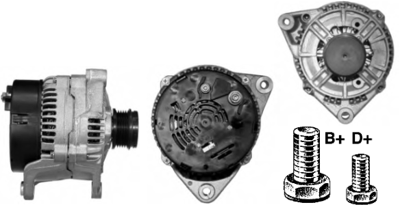 FRIESEN Lichtmaschine Audi 9044550 - ATU