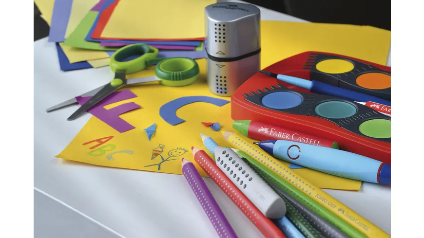 FABER-CASTELL Radierer CASTELL GRIP 2001 grau