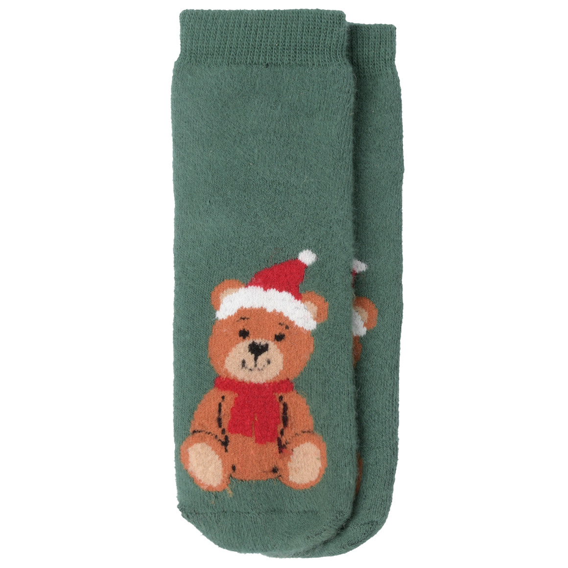 3 Paar Baby Weihnachtssocken im Set dunkelrot / dunkelblau / dunkelgrün