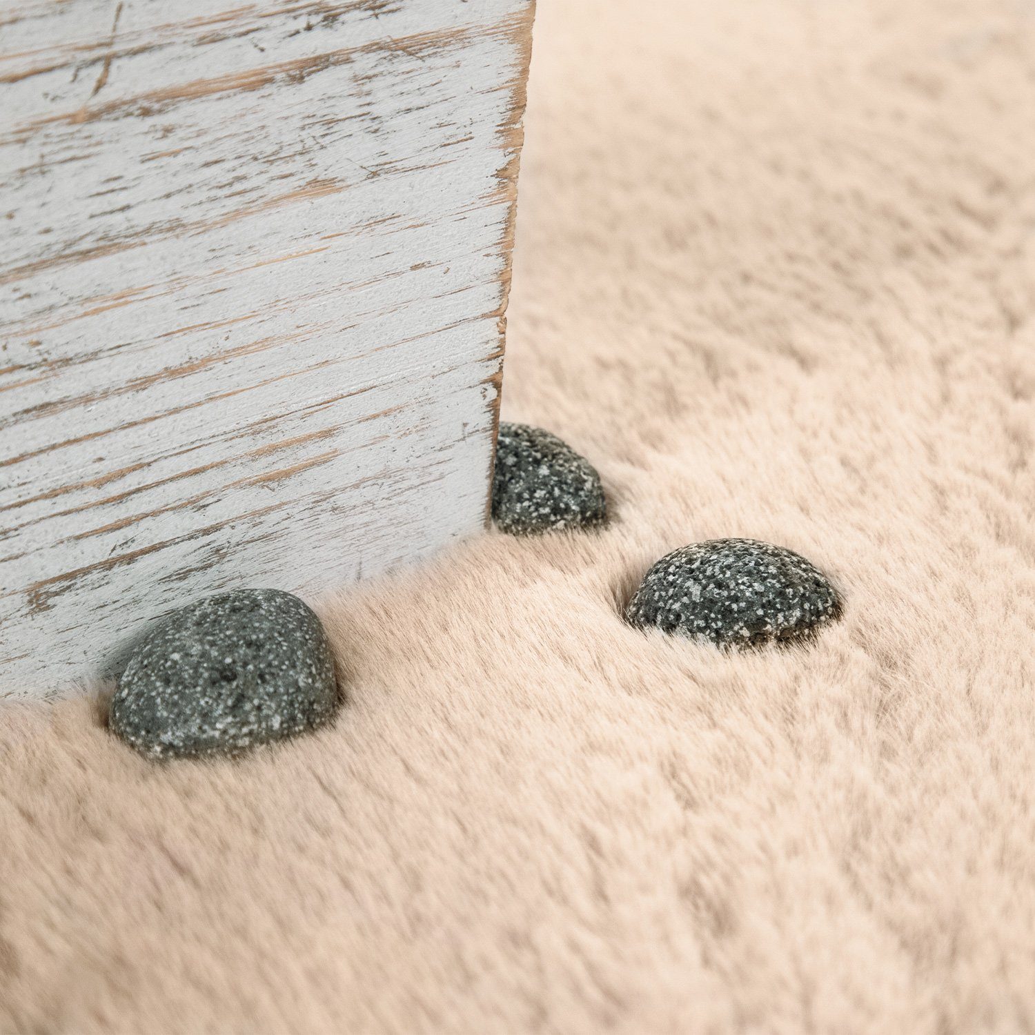 Fellteppich Hochflor Teppich Schlafzimmer Shaggy Kunstfell Flauschig, TT Home, rechteckig, Höhe: 26 mm