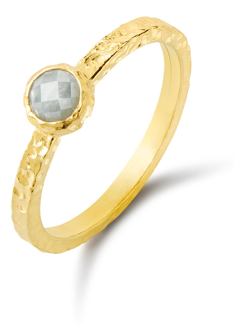 Casa Jewelry Amalfi mini prsten pozlaćen 56