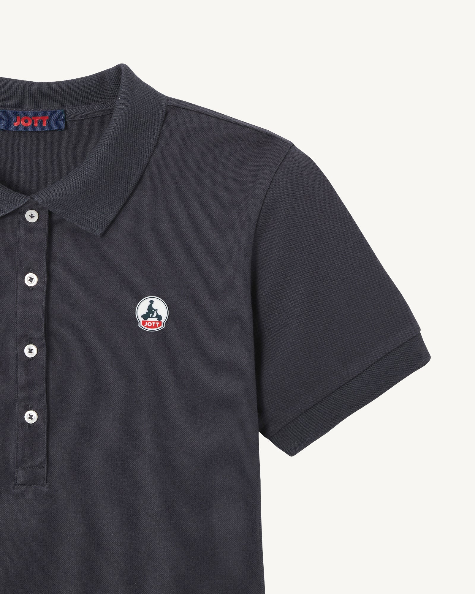 Polo en coton biologique Marine Franca