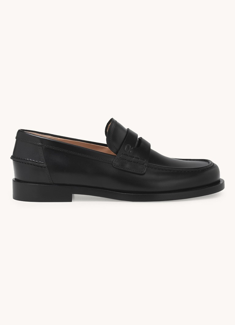 Gianvito Rossi Michael calfskin loafer