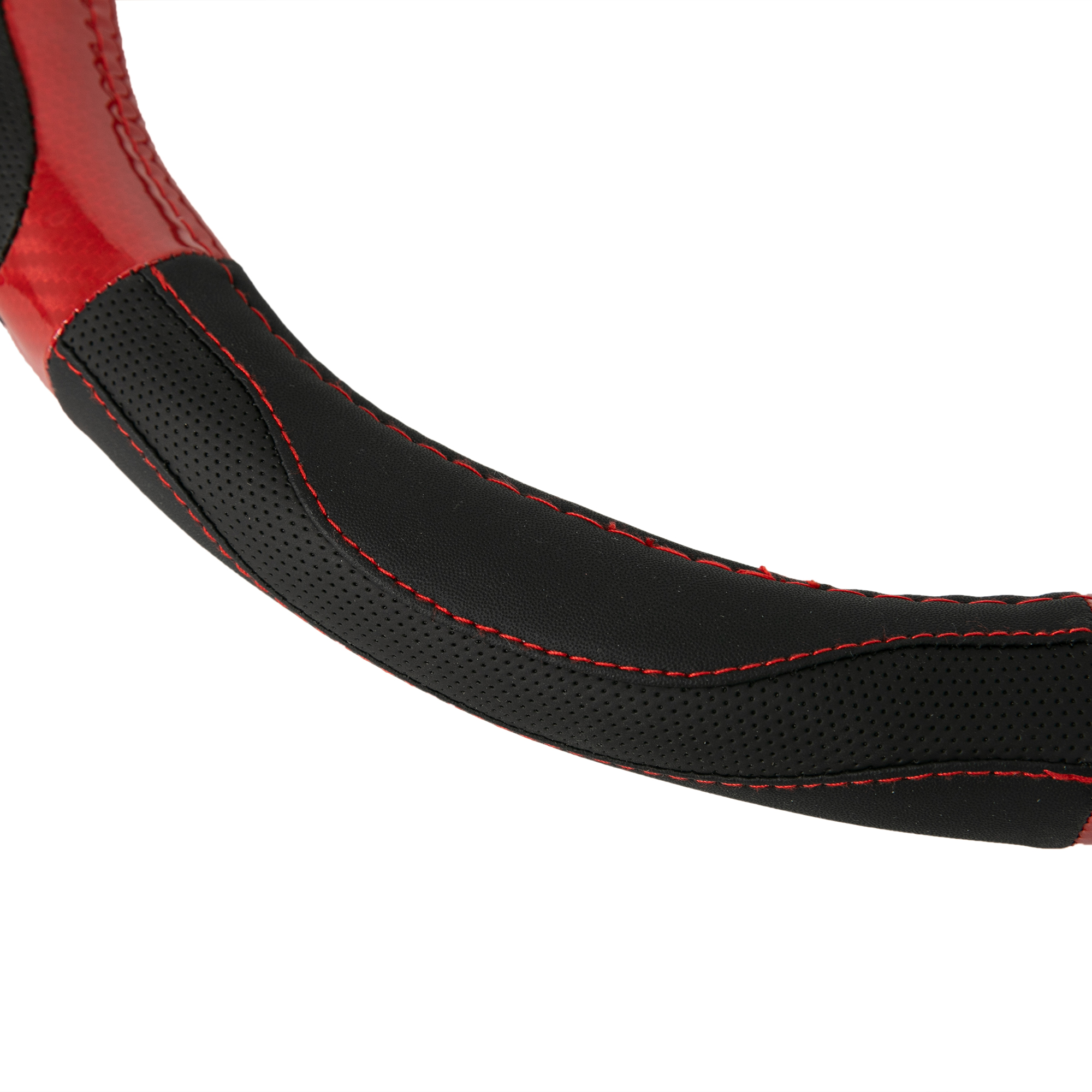 Norauto schwarz-roter Carbon-Lenkradbezug - ATU