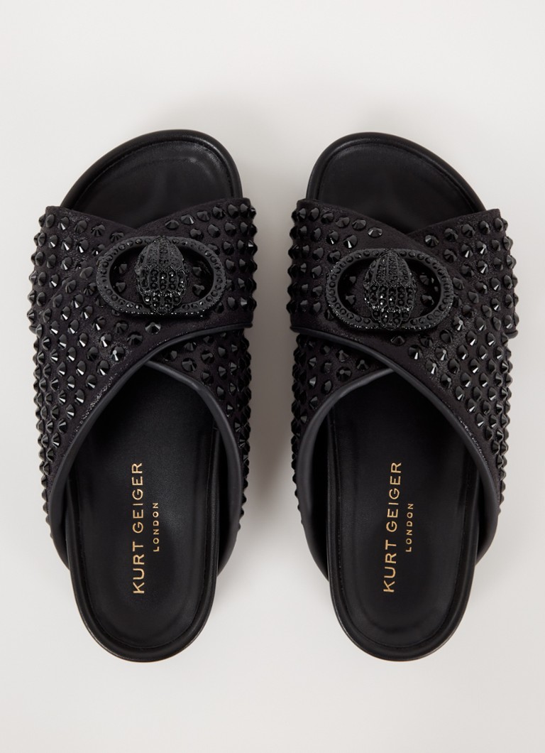 Ciabatte Chelsea Kurt Geiger con strass