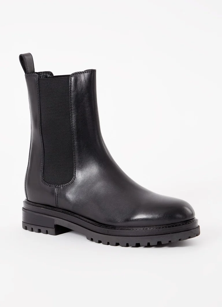 Reiss  Thea chelsea boot van leer