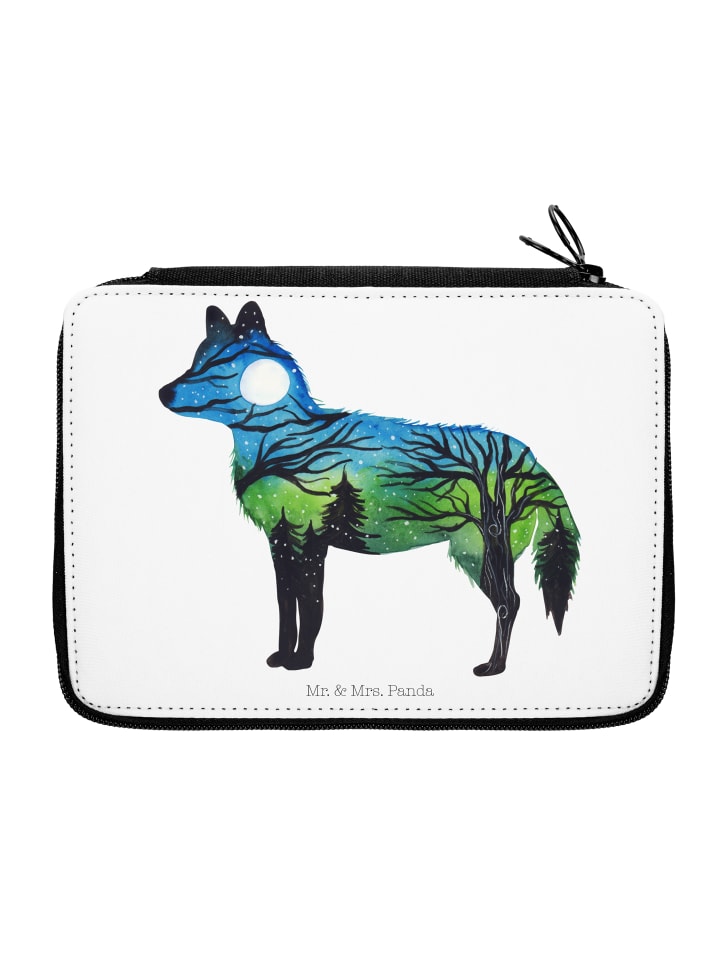 Mr. & Mrs. Panda Federmappe Fuchs Landschaft mit Spruch in Bunt günstig kaufen onesize
