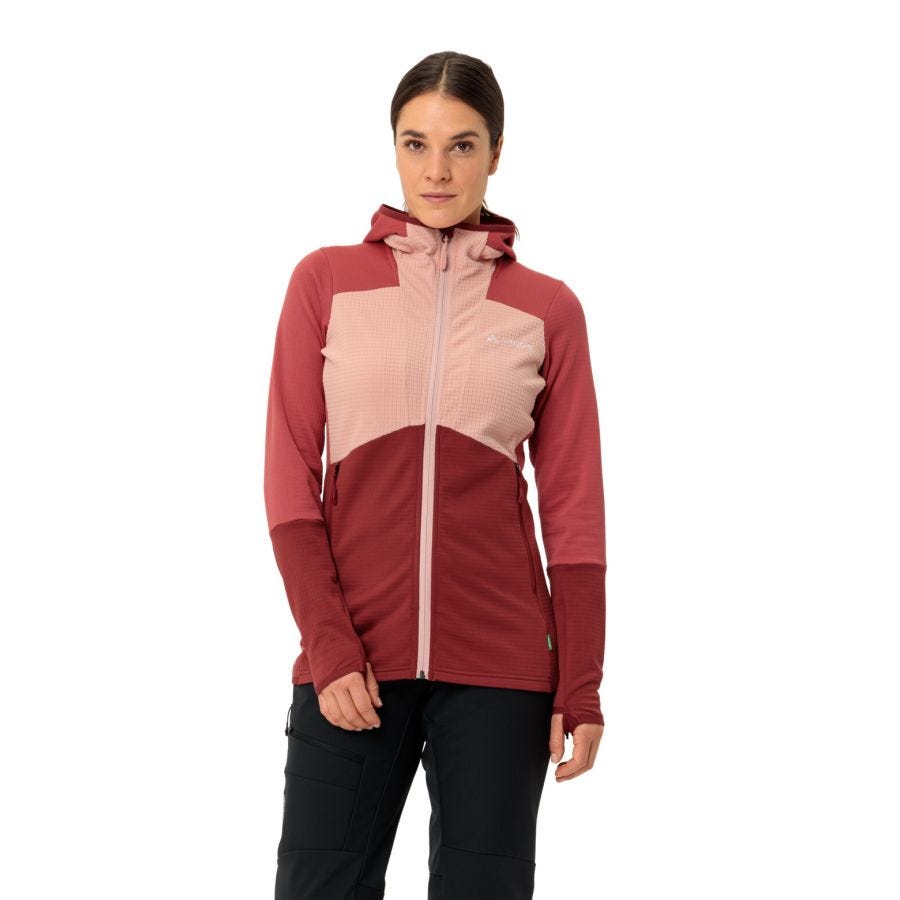 Monviso Grid Fleece Jacke Damen