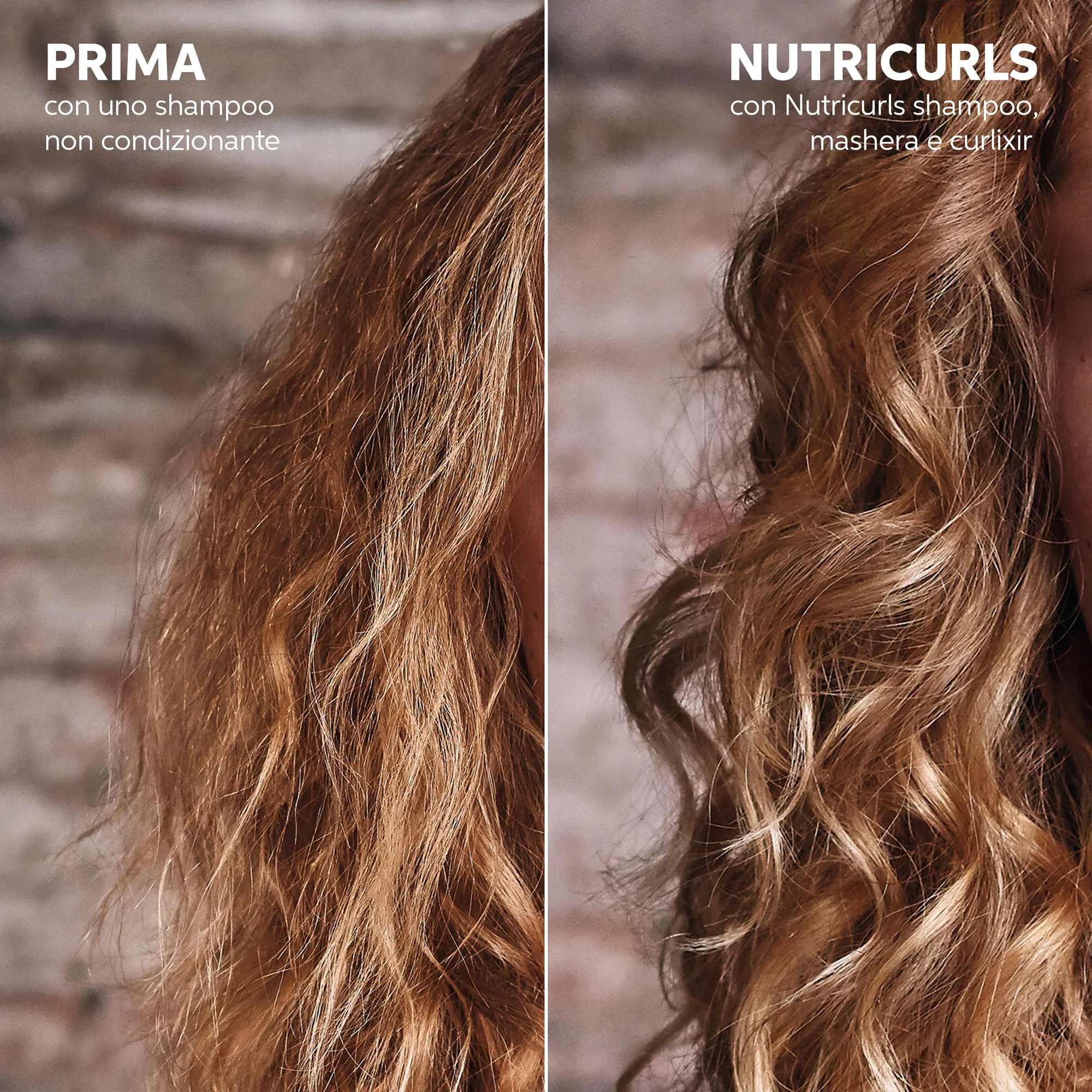 Nutricurls NUTRICURLS šampūns viļņiem - šampūns izteiktām lokām