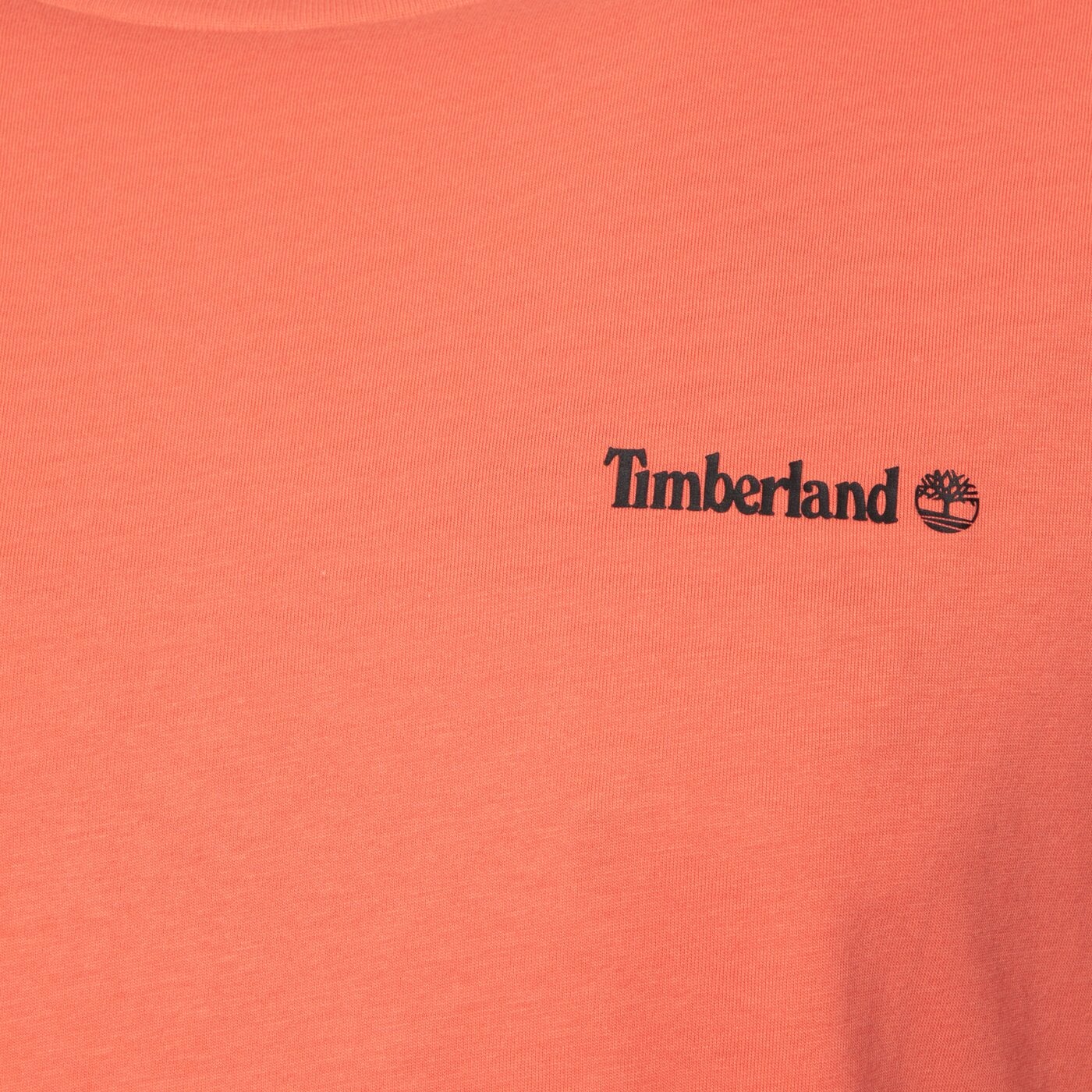 TIMBERLAND T-SHIRT SMALL LOGO PRINT TEE Rot