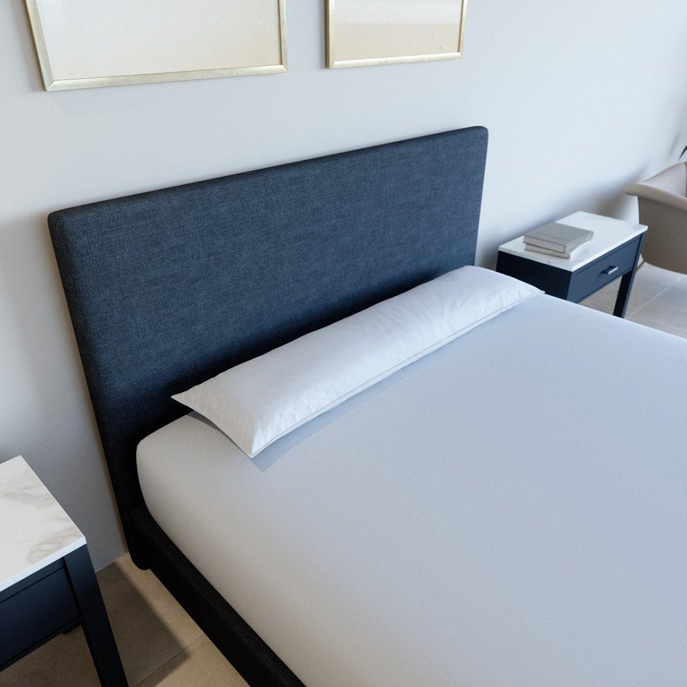 3-Kammer-Kopfkissen RIBECO Seitenschläferkissen, Hanse by RIBECO, Füllung: 100% Polyester, Bezug: 100% Baumwolle, Seitenschläferkissen, Schwangerschaftskissen, Seitenkissen, bequem