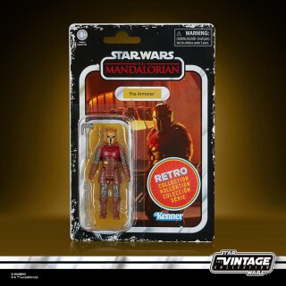 Star Wars The Mandalorian Retro Collection Actionfigur 2022 The Armorer 10 cm