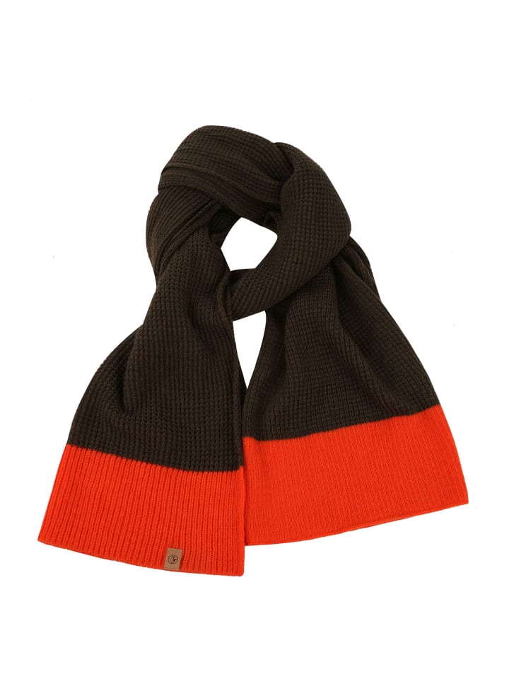 SCHIETWETTER Strick-Schal Alex in coffee-orange günstig kaufen onesize