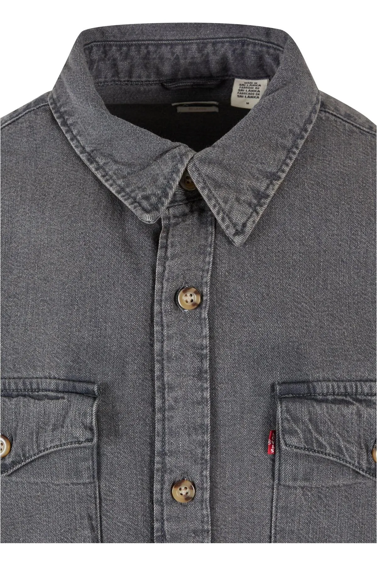 Levi&'s  Herren Levis Relaxed Fit Western Langarmhemd