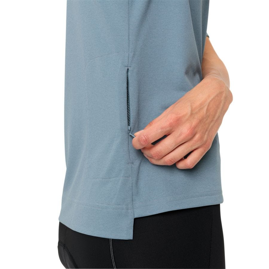 Tremalzo Q-Zip Fahrrad Shirt Damen