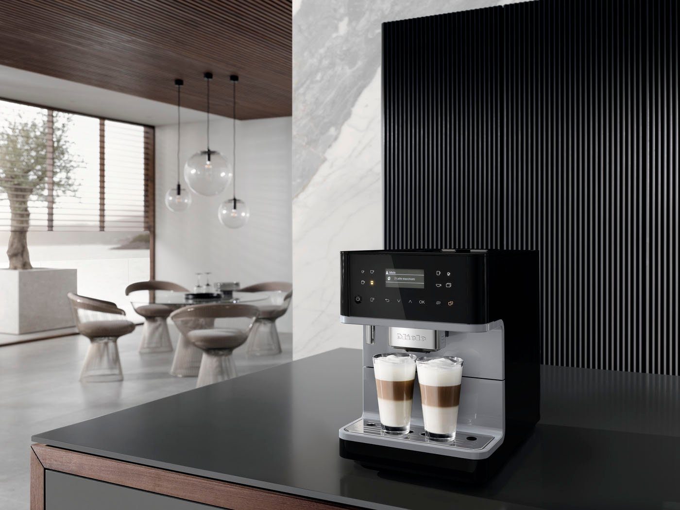 Miele Kaffeevollautomat CM 6160, 4 Genießerprofile, Kaffeekannenfunktion