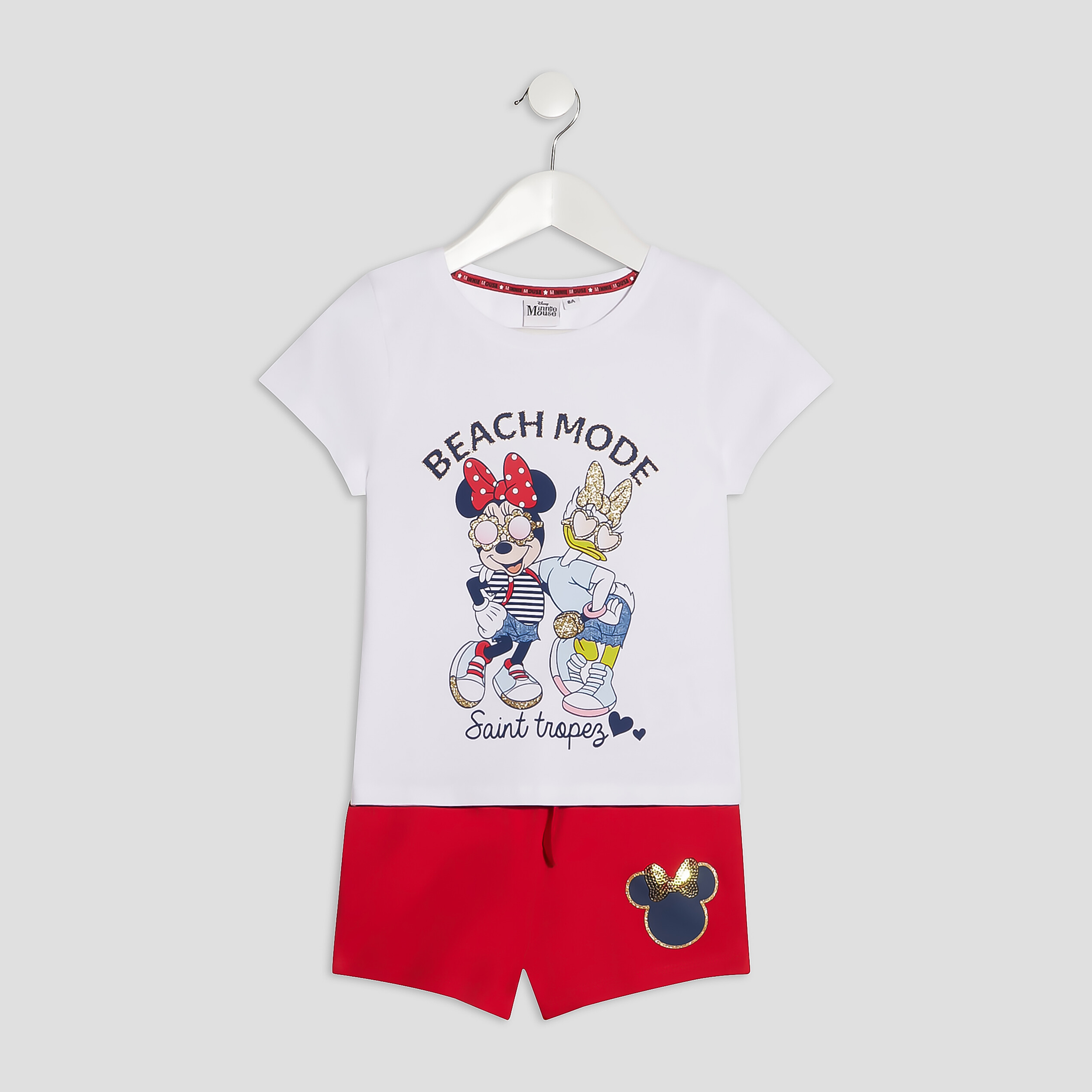 Ensemble 2 pièces Minnie multicolore fille | La Halle