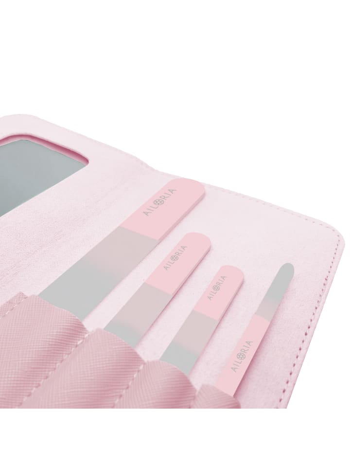 Ailoria CONTOUR PRIME Glas-Nagelfeilenset in rosa günstig kaufen onesize