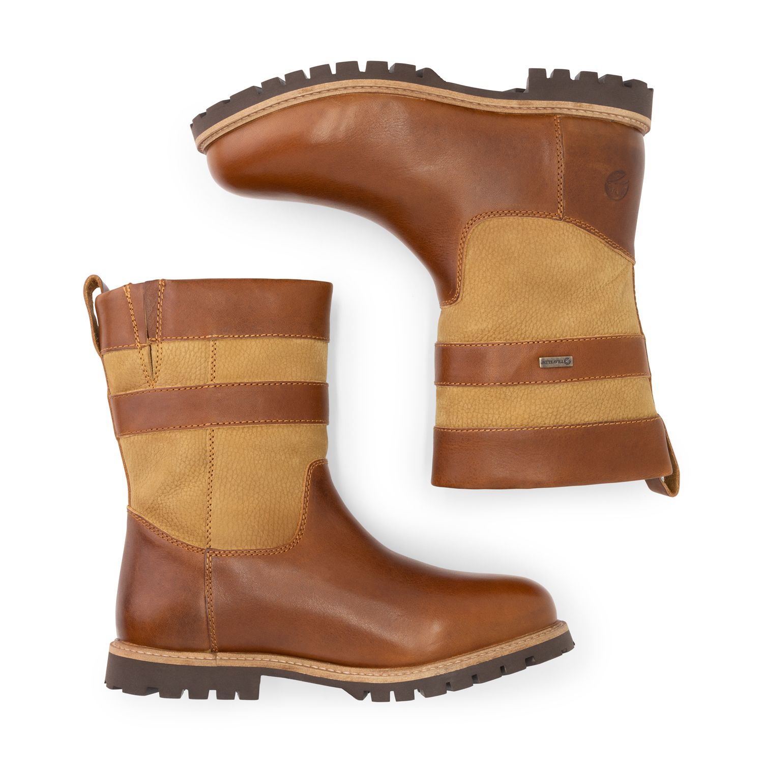 Travelin' Tallinn cognac Herren Outdoorstiefel