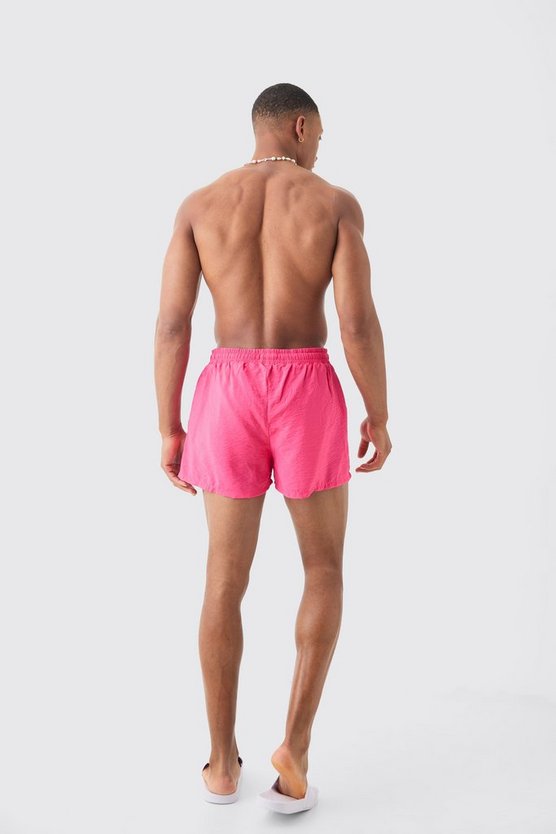 Super kurze Man Badehose in Knitteroptik