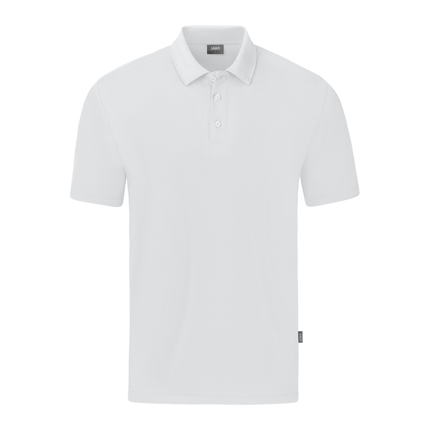 JAKO Organic Stretch Polo Shirt Weiss F000