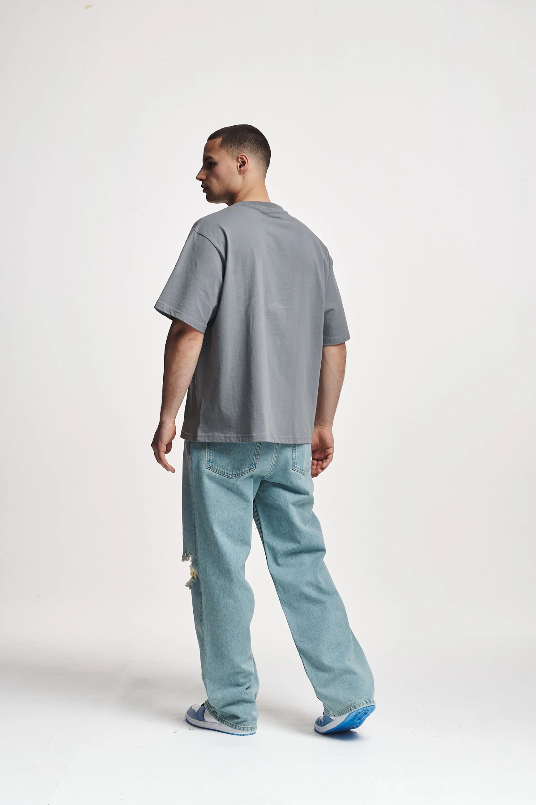 2Y Studios ANDUIN RIPPED BAGGY - Vaqueros holgados
