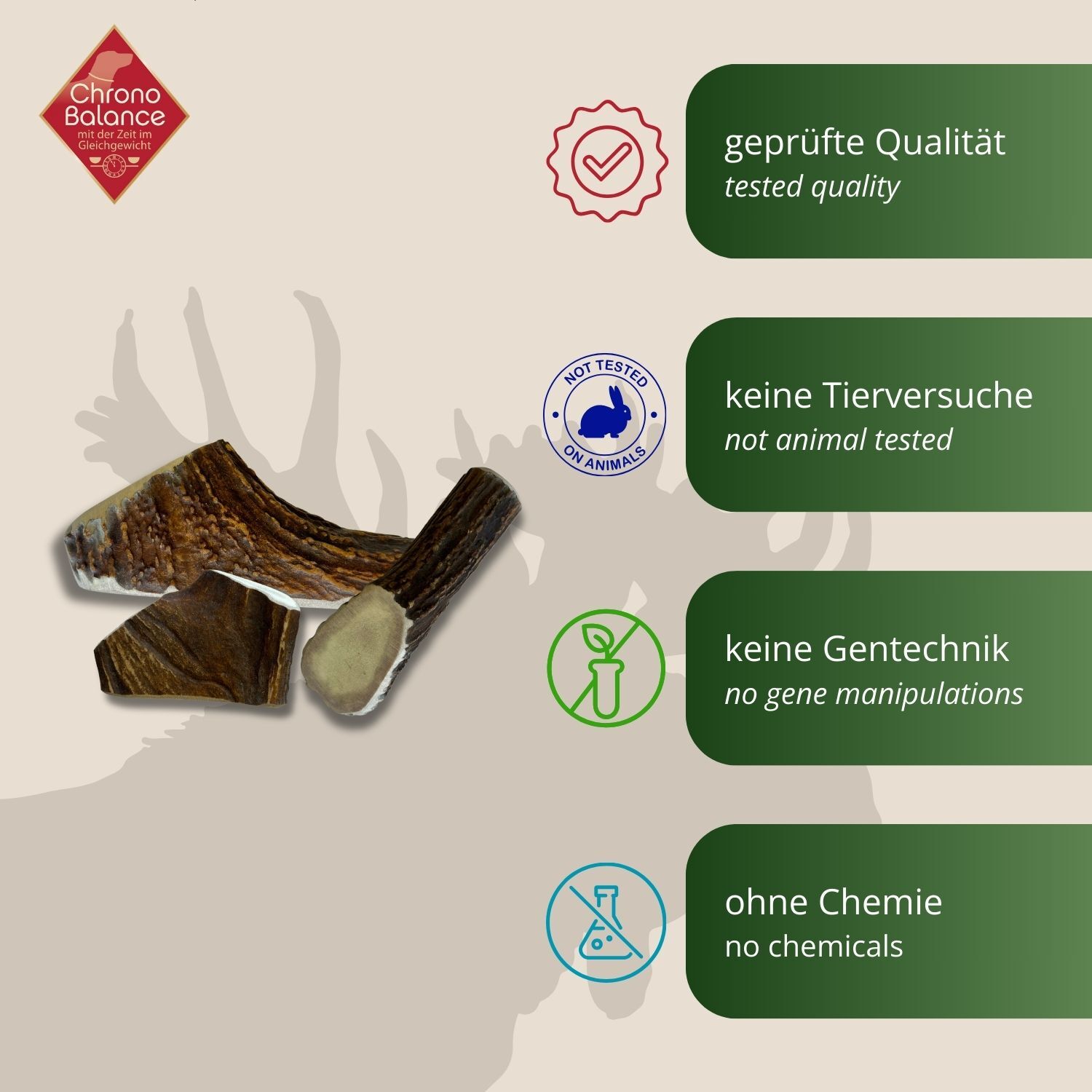 ChronoBalance Snacks ChronoBalance Elch Geweih Snack S