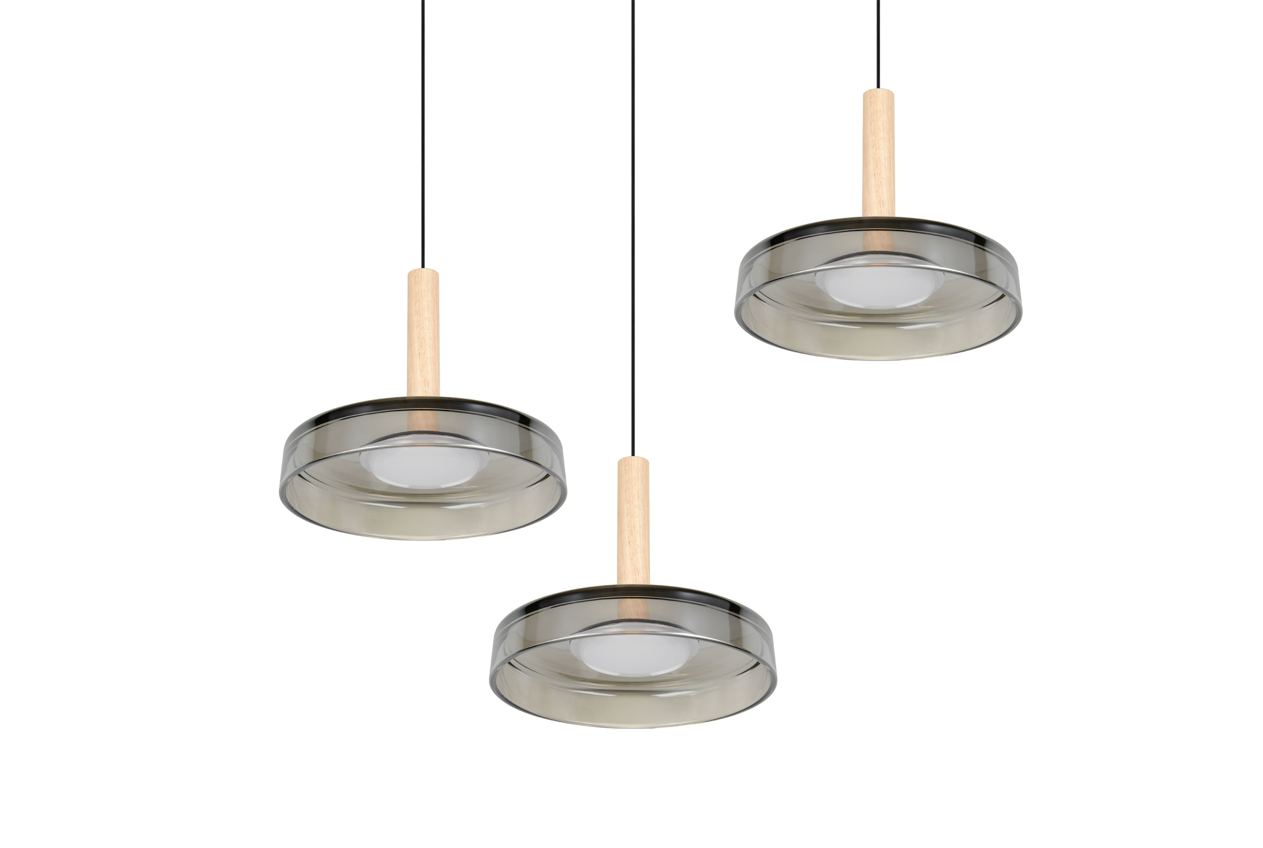 Trio LeuchtenLED-Pendelleuchte 3flg