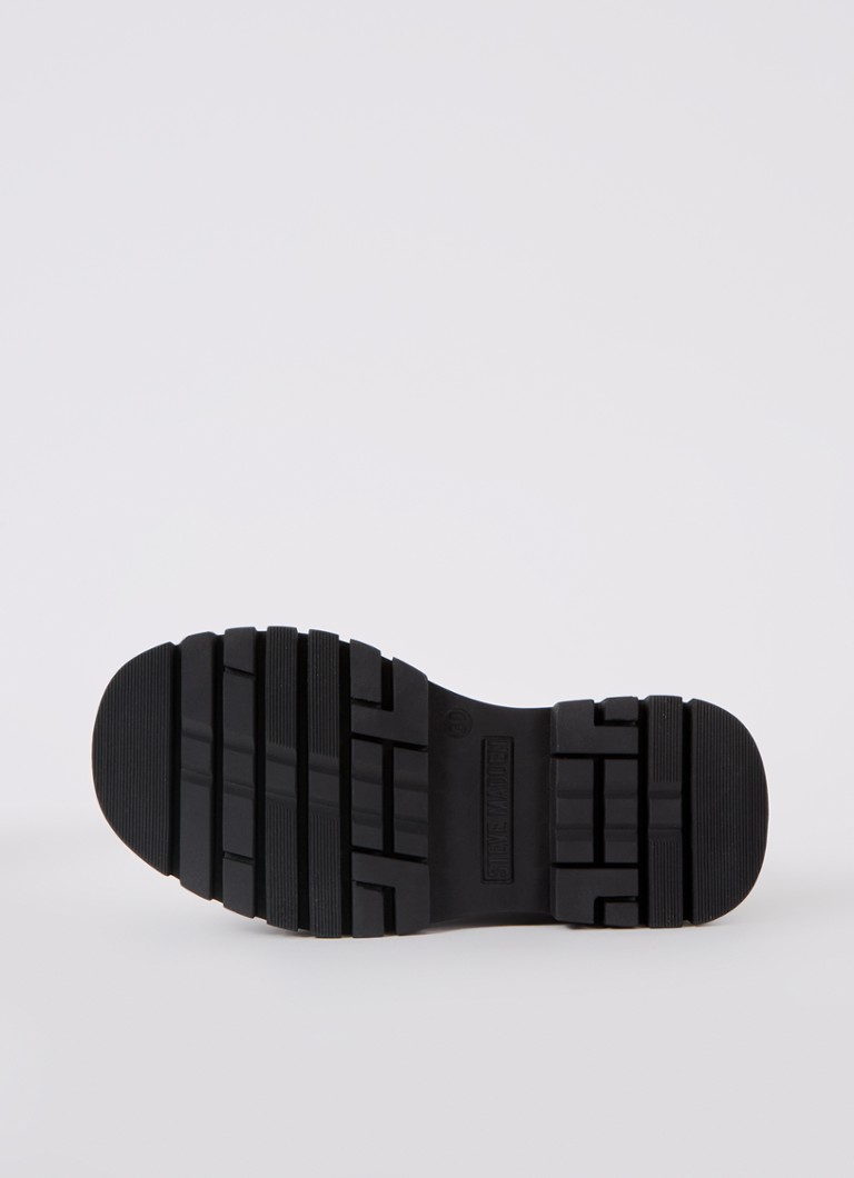 Ghete Steve Madden Jcoast cu șireturi și finisaj metalic