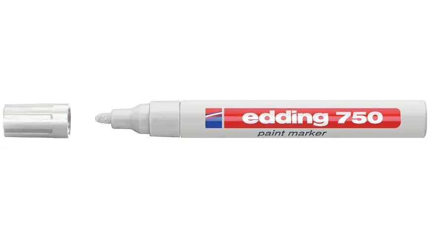 edding Lackmalstift 750 permanent weiß