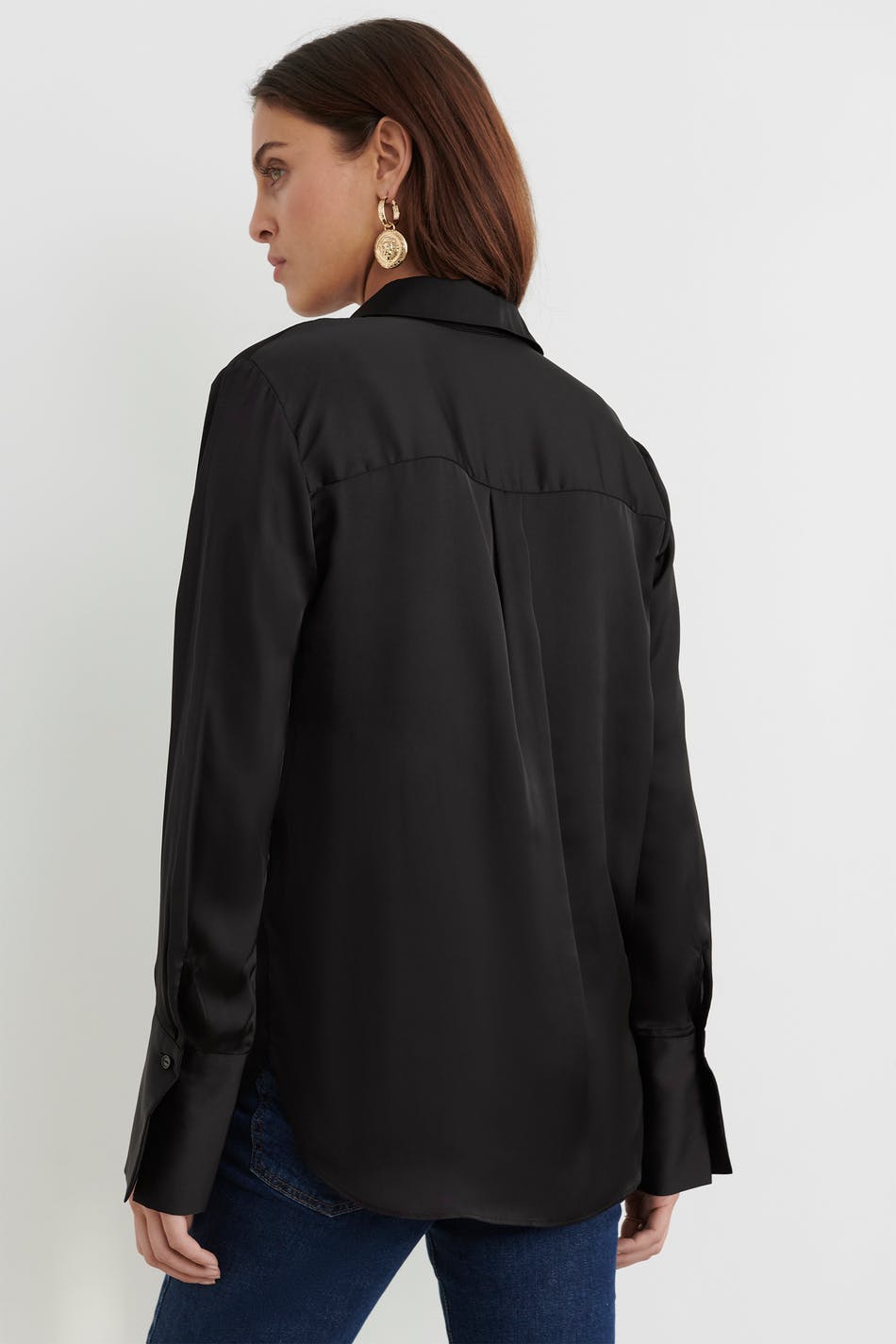 Linnea satin shirt