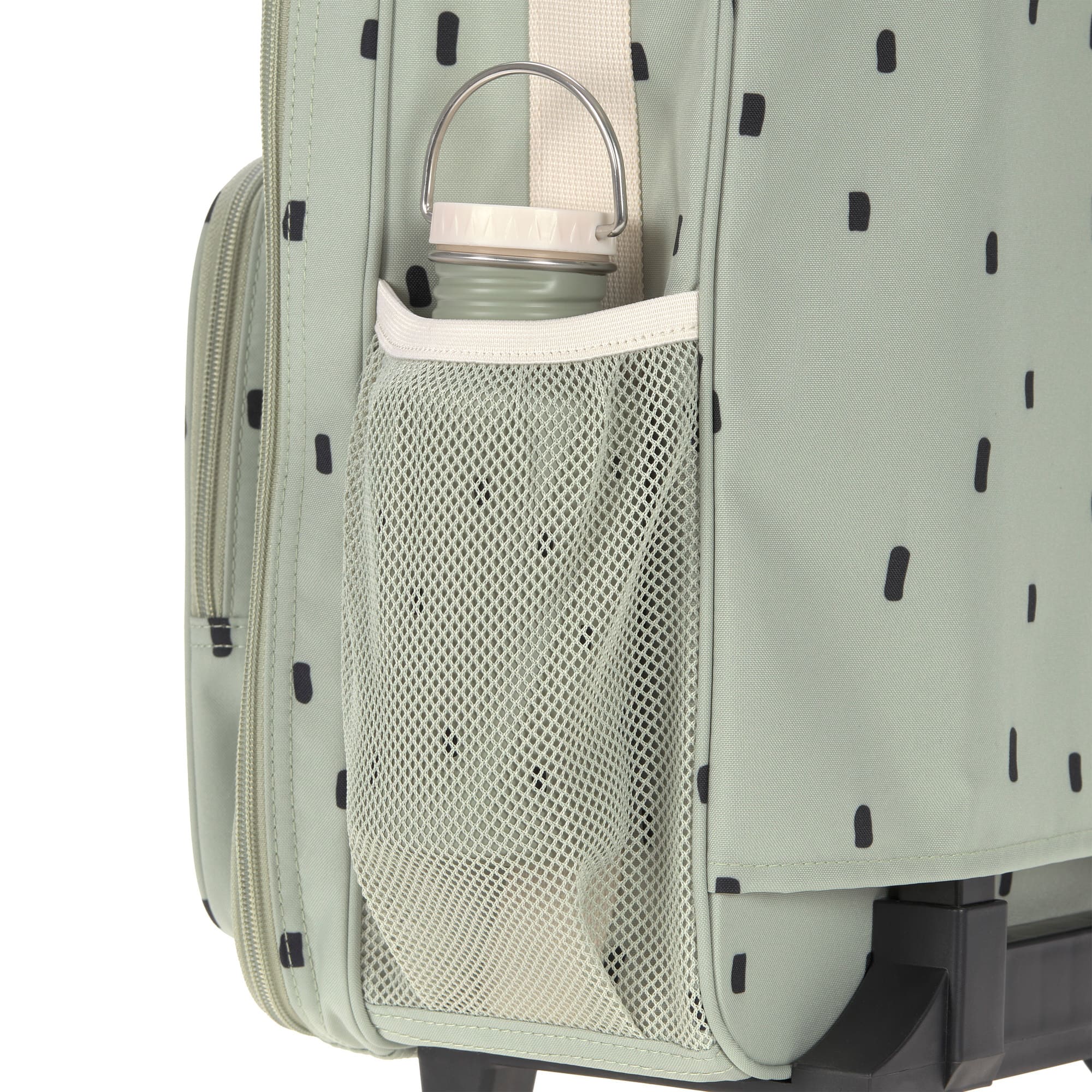 Kinderkoffer - Trolley Happy Prints, Oliv