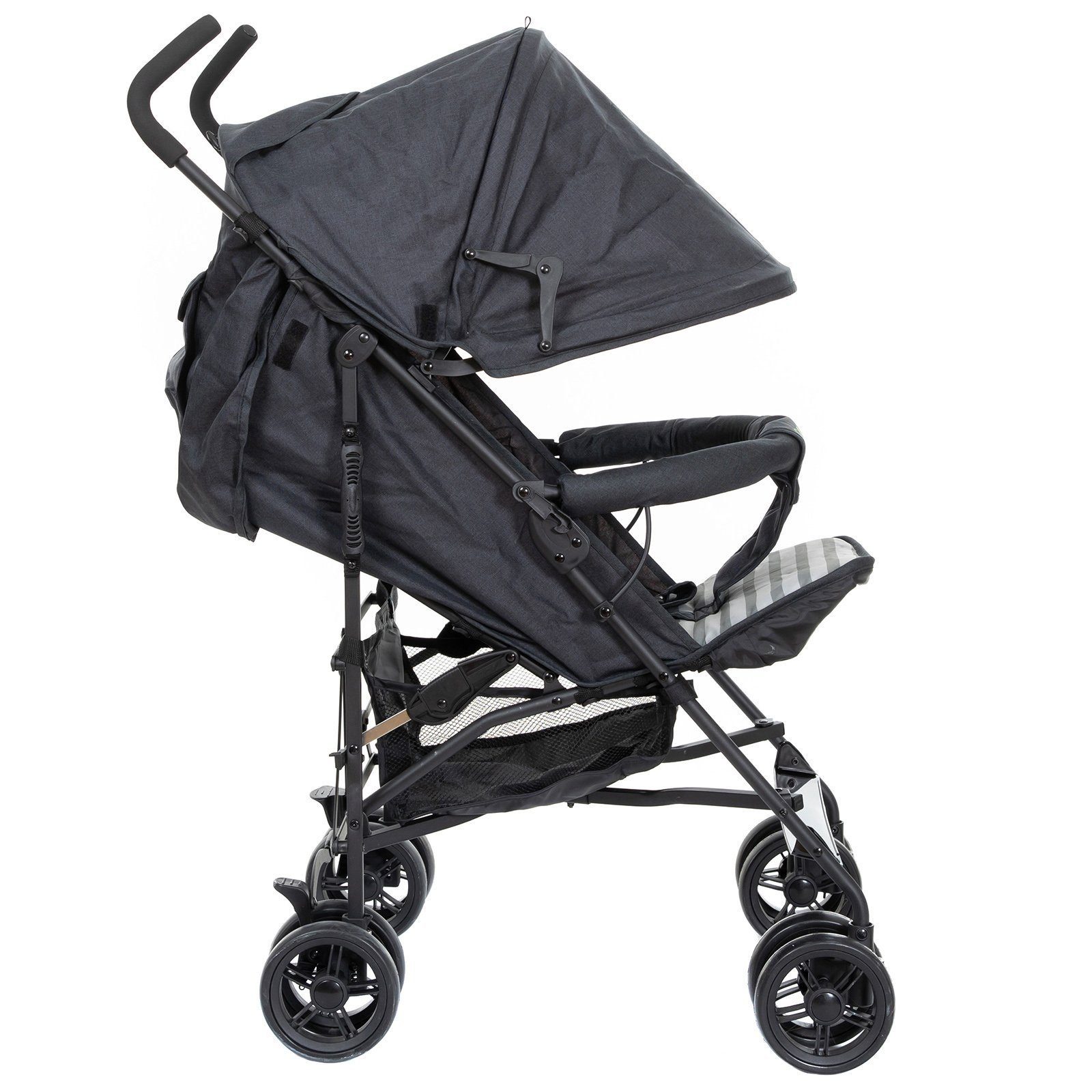 Sayoyo Kinder-Buggy Sayoyo Kinderwagen, ab 6 Monate bis 15kg, Schwarz